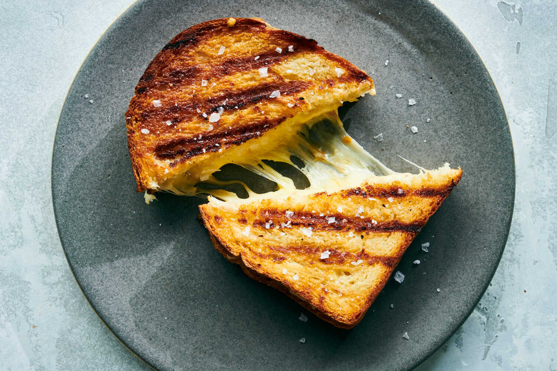Grilled Cheese on a Griddle Pan