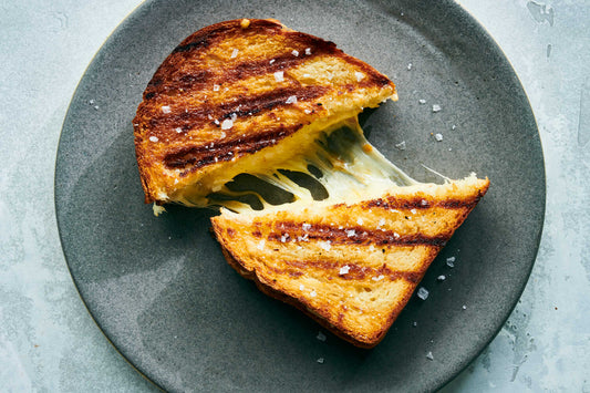 Grilled Cheese on a Griddle Pan