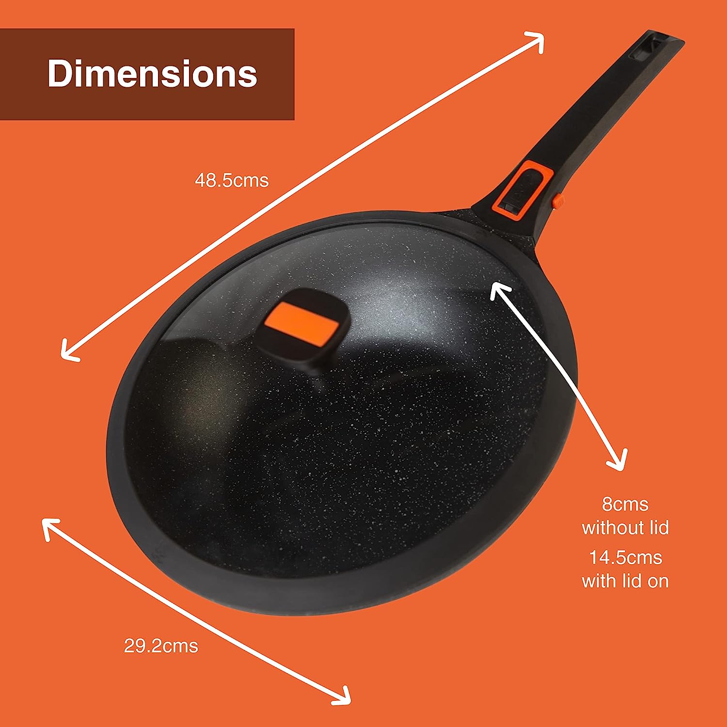 Bra - 22 cm Efficient Plus Induction Frying Pan