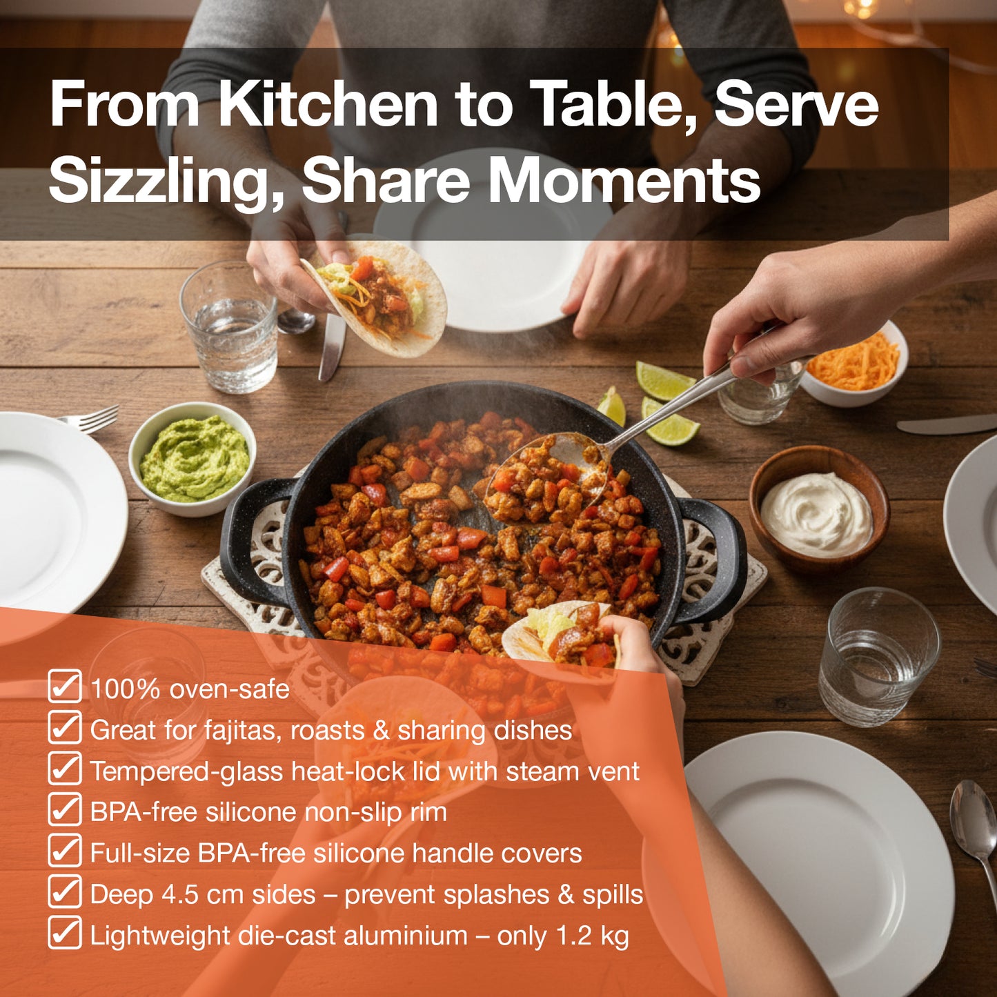 Pep Round Griddle Pan With Lid