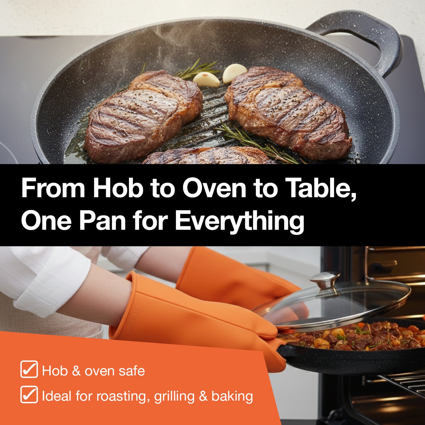 Pep Round Griddle Pan With Lid